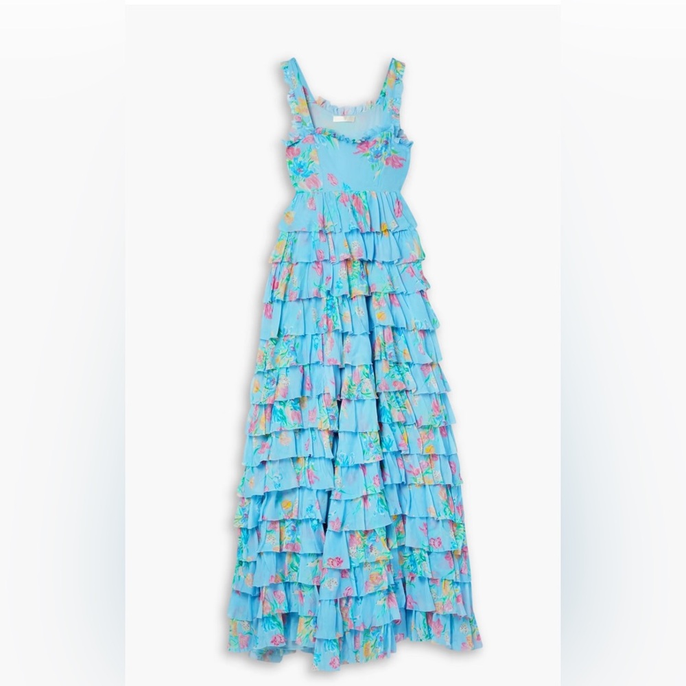 LoveShackFancy blue gown
